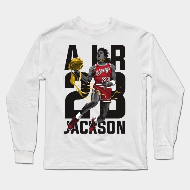 Air Jackson Long Sleeve T-Shirt by bikonatics